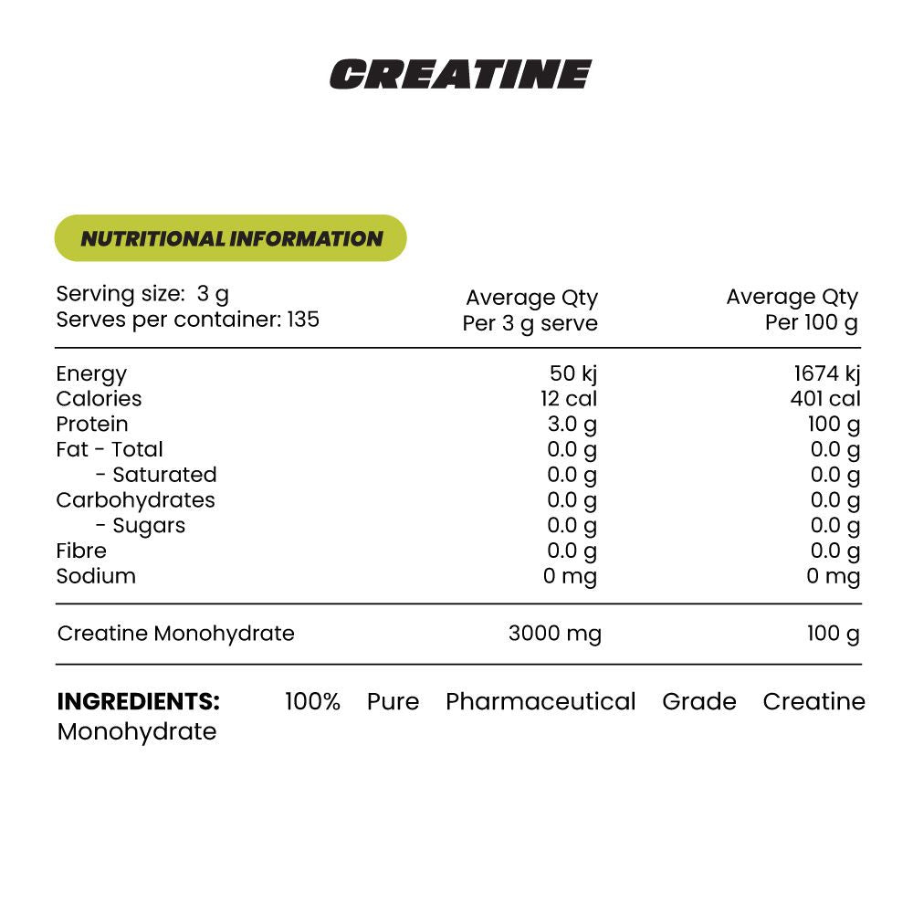 CREATINE MONOHYDRATE