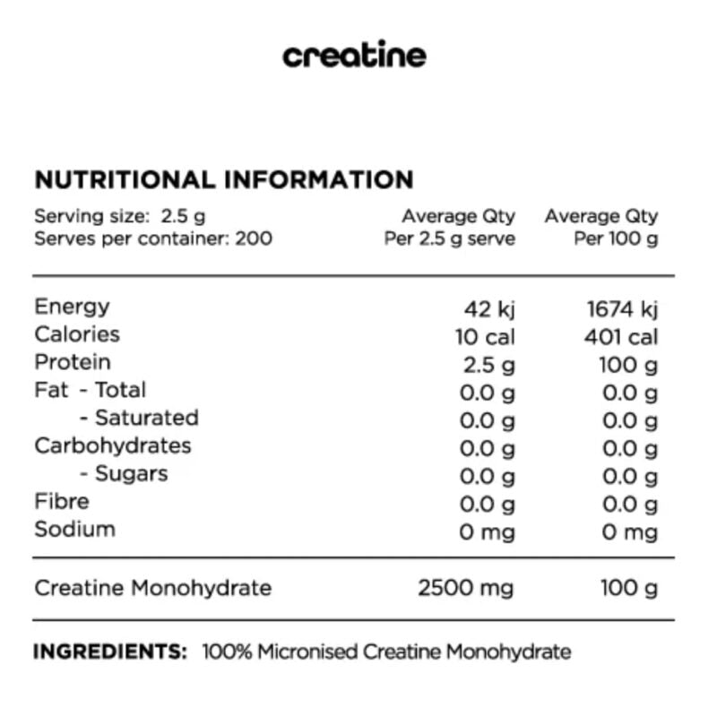 Creatine Monohydrate