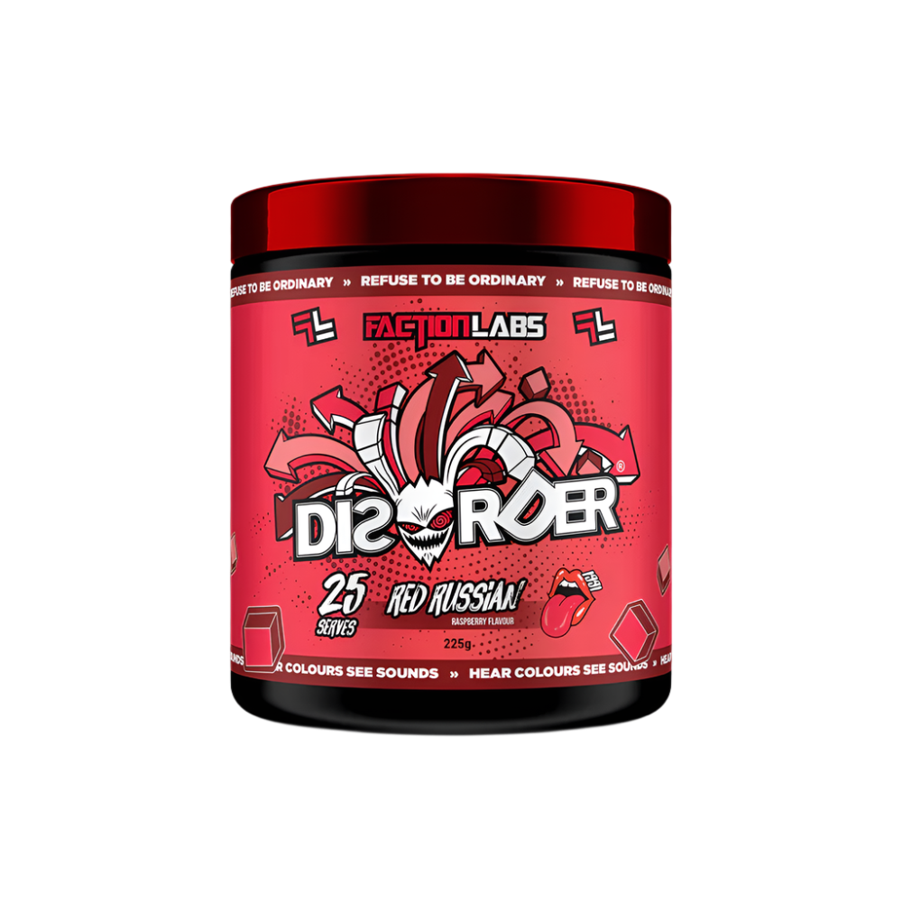 Disorder Original - Red Russian - Faction Labs – Switch On Supplements
