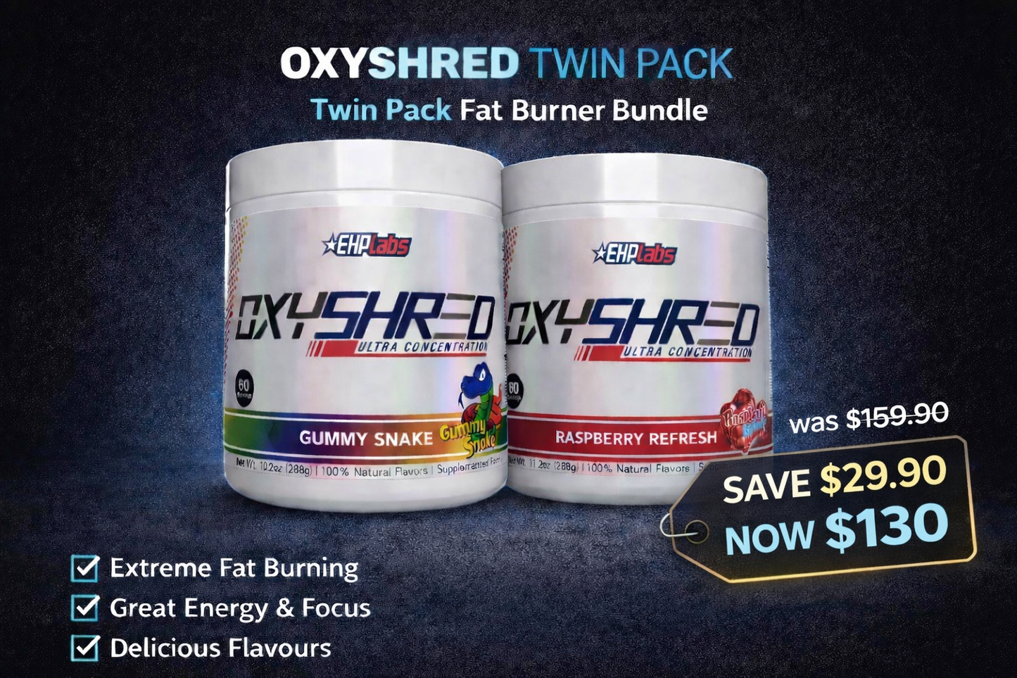 OXYSHRED TWIN PACK