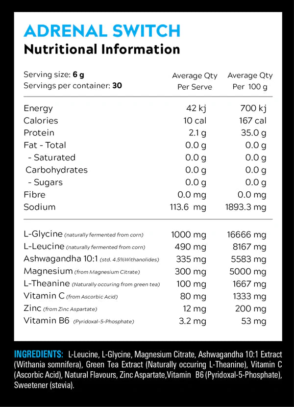ADRENAL SWITCH