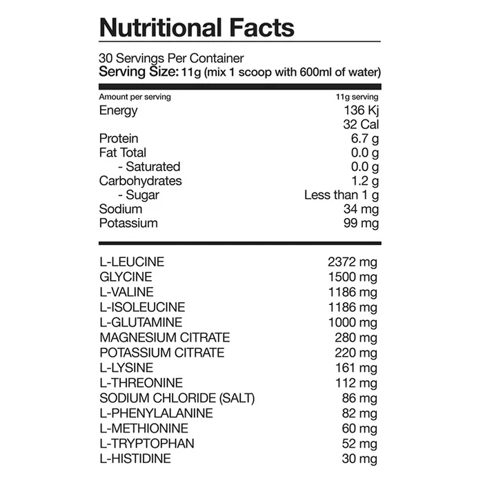 AMMO- EAA/BCAA + ELECTROLYTES