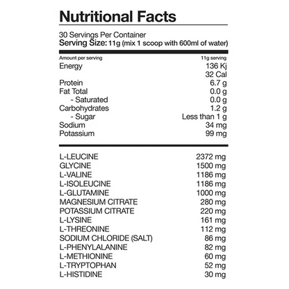 AMMO- EAA/BCAA + ELECTROLYTES
